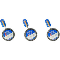 Pack of 3 - Super Shyne Round Roaster Wood Handle